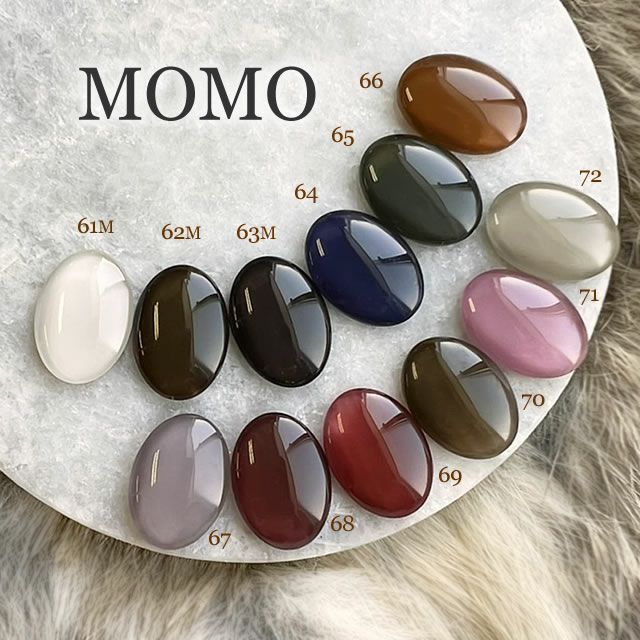 □カラージェル MOMO by nail for all 3g 61-72 《10個までメール便