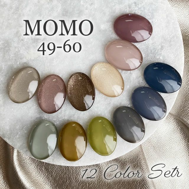 MOMO ジェルネイルカラー 10色セット カラージェルセット | nail for all