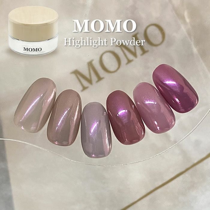 MOMO ハイライトパウダー ピンク (メール便でも可) | nail for all