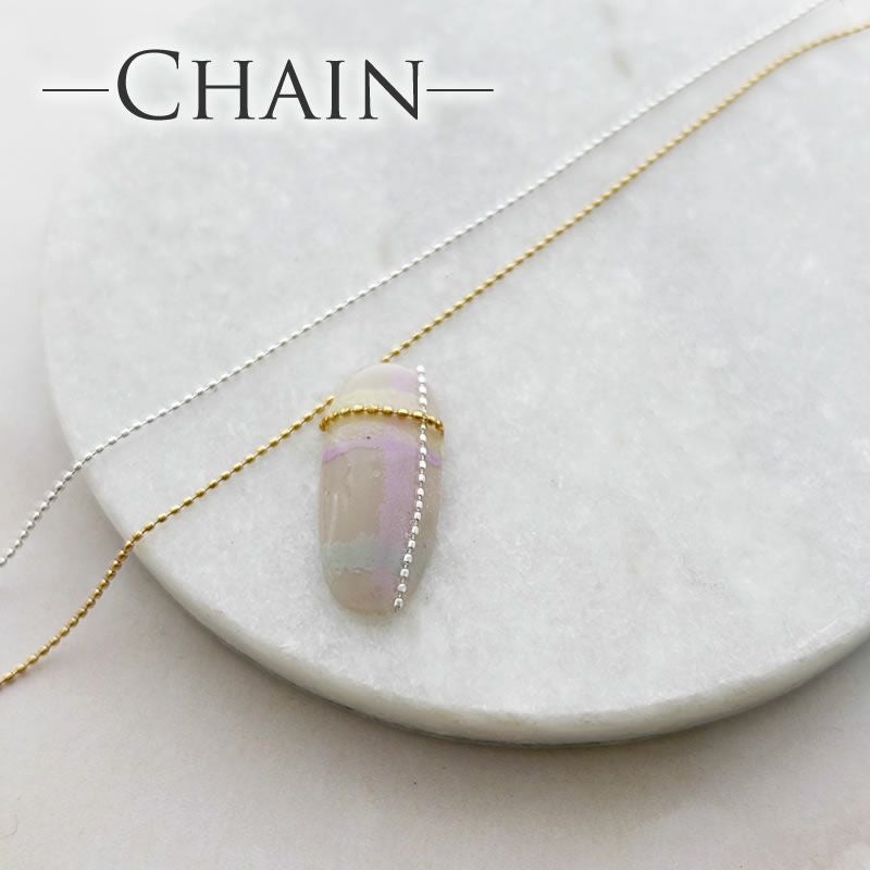 ネイルパーツ ボールチェーン 約18cm (メール便でも可) | nail for all