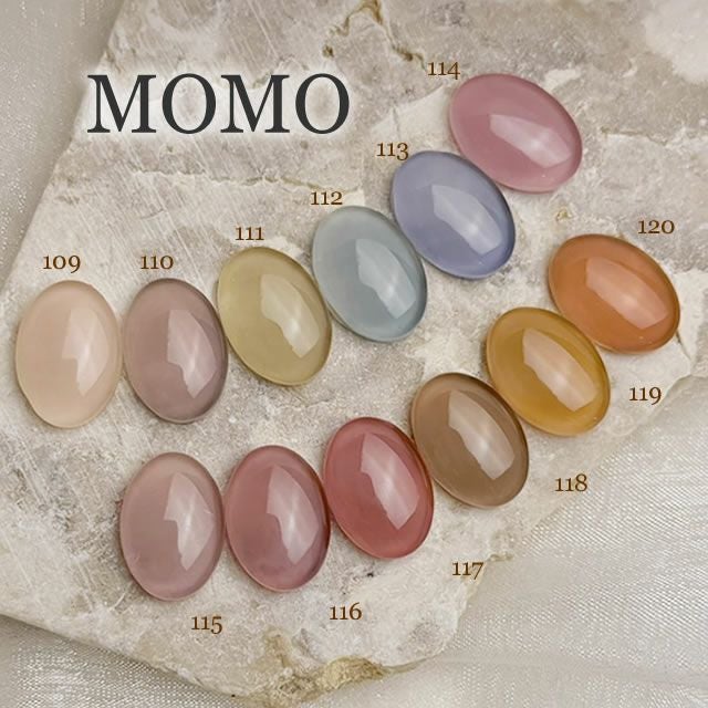 □カラージェル MOMO by nail for all 3g 109-120 《10個までメール便