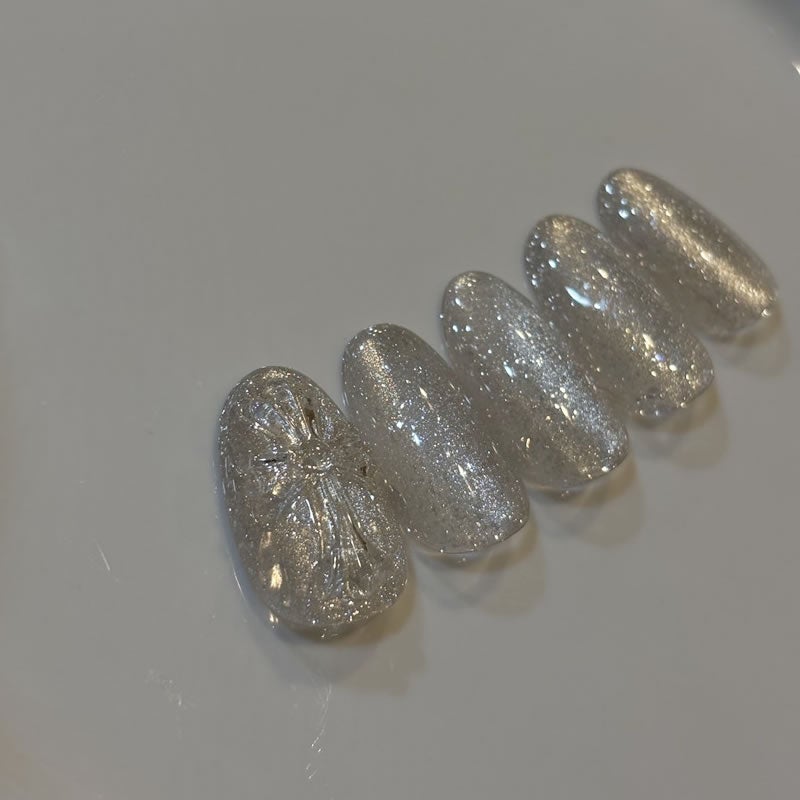 ネイルツール パーツ クロム クロス モールド