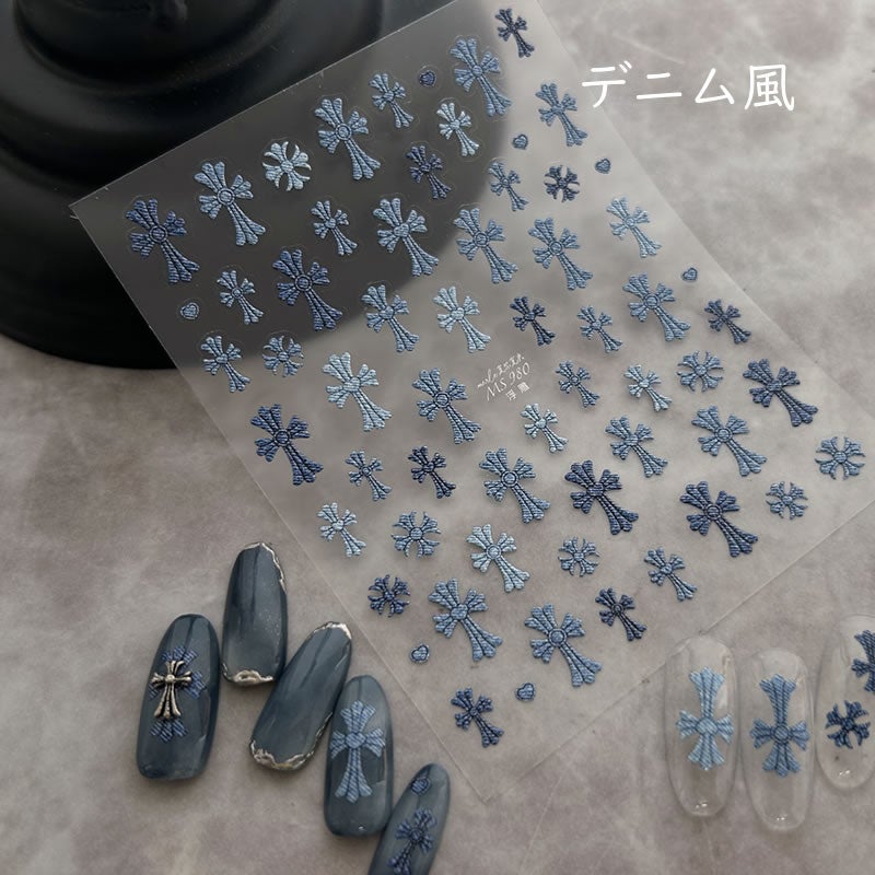 ネイルアート シール クロス