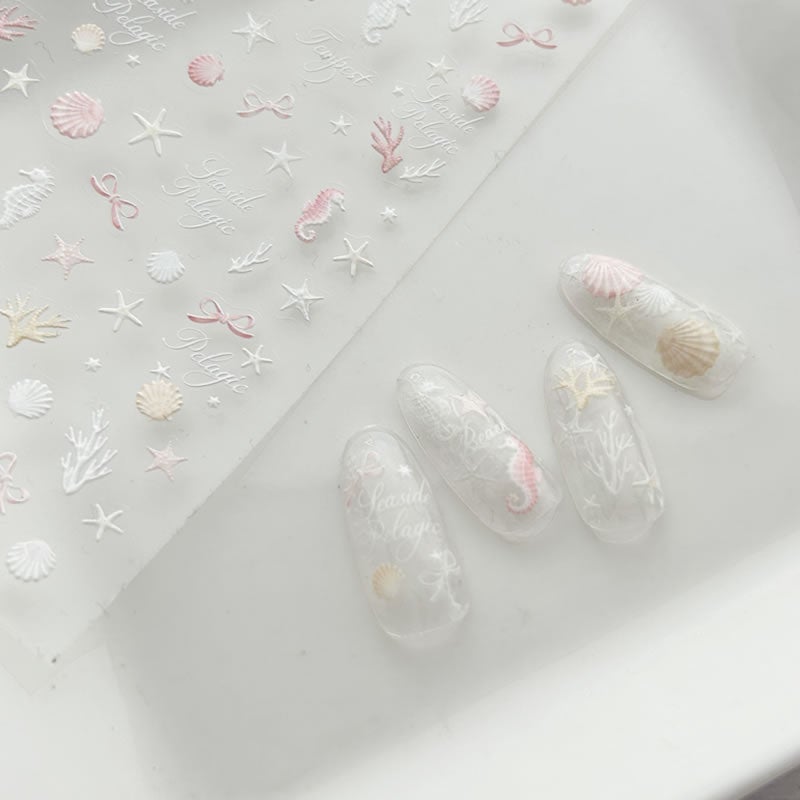 ネイルアート シール 海