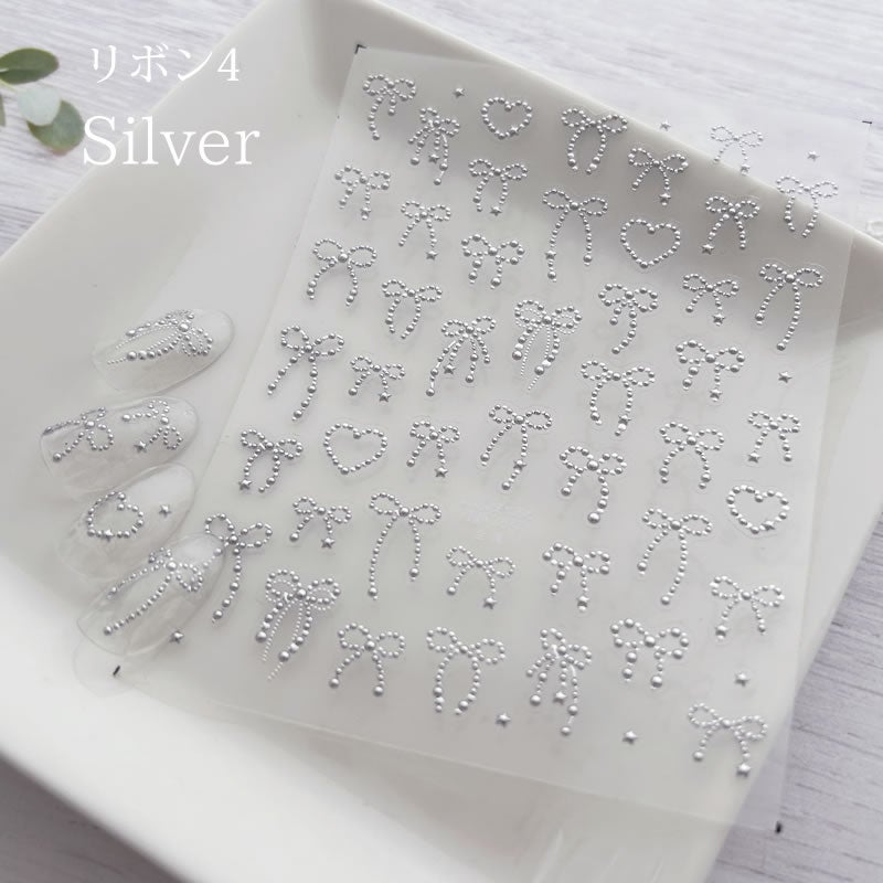 ネイルアート シール リボン
