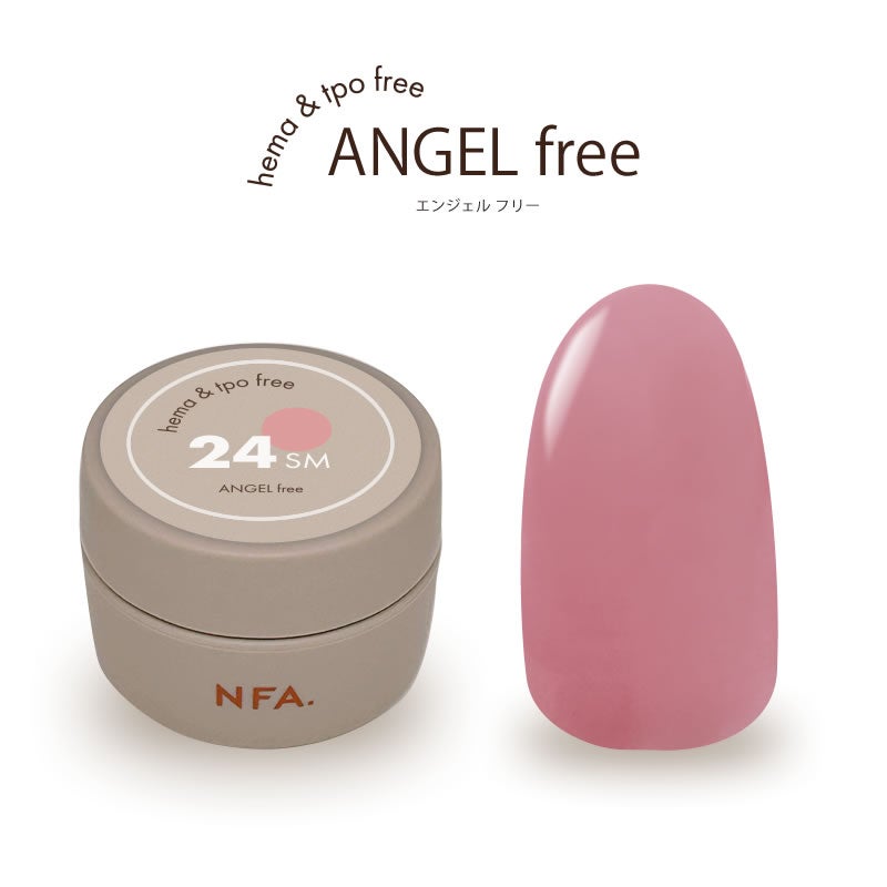 エンジェルfree カラージェル 3g 24 Rose Milk