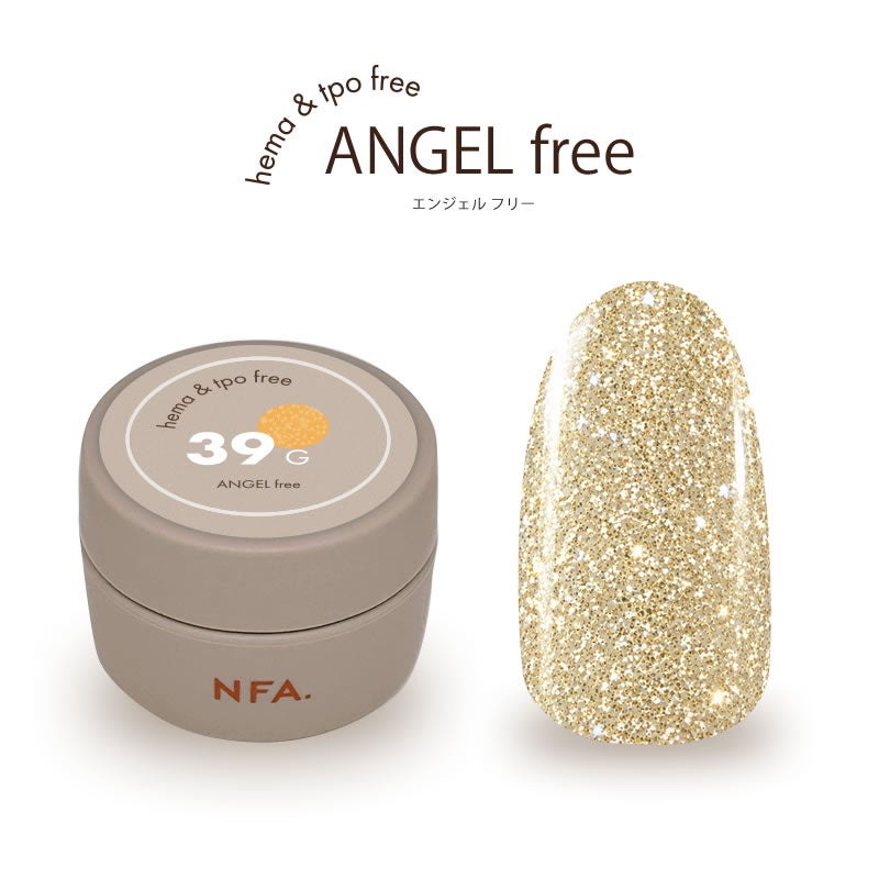 エンジェルfree カラージェル 3g 39 Gold Stardust
